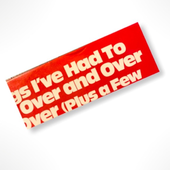 Charles M. Schulz Things I’ve Had To Learn Over and Over and Over” Autographed - Picture 5 of 6